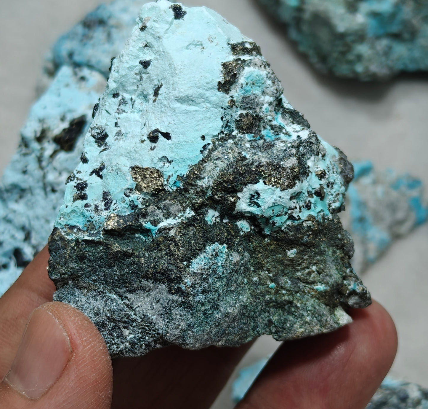 Lot of Natural turquoise 1 kg