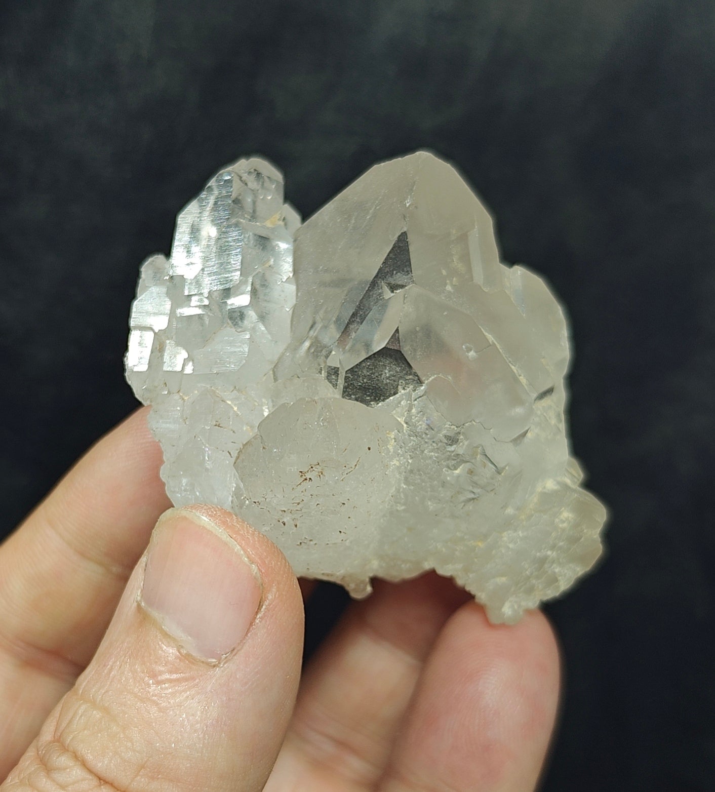 Beautiful specimen of Quartz Cluster 108 grams
