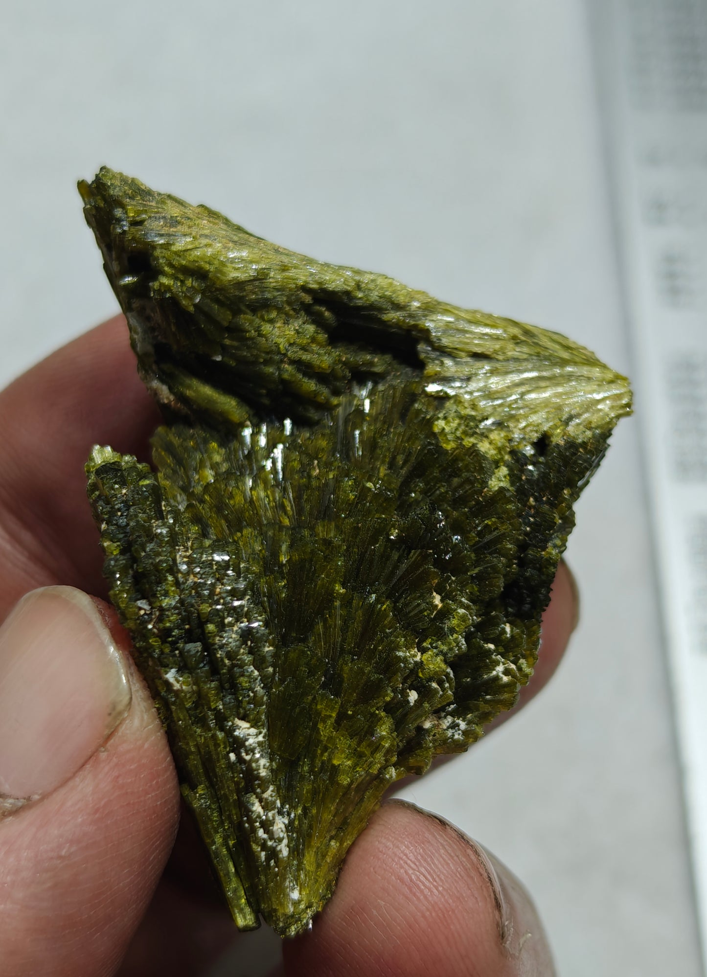 Natural Epidote cluster spray 35 grams