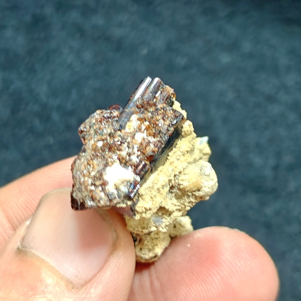 Natural dark brown Vesuvianite 15 grams