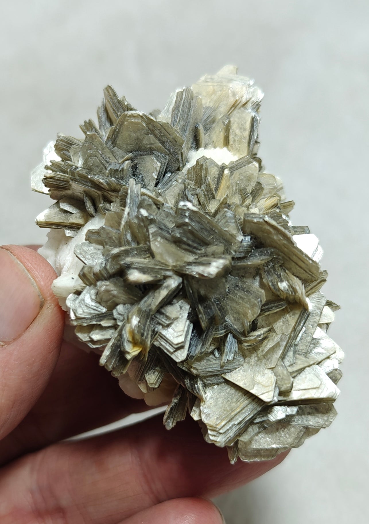 Natural specimen of combination of Albite, Schorl, and Muscovite 137 grams