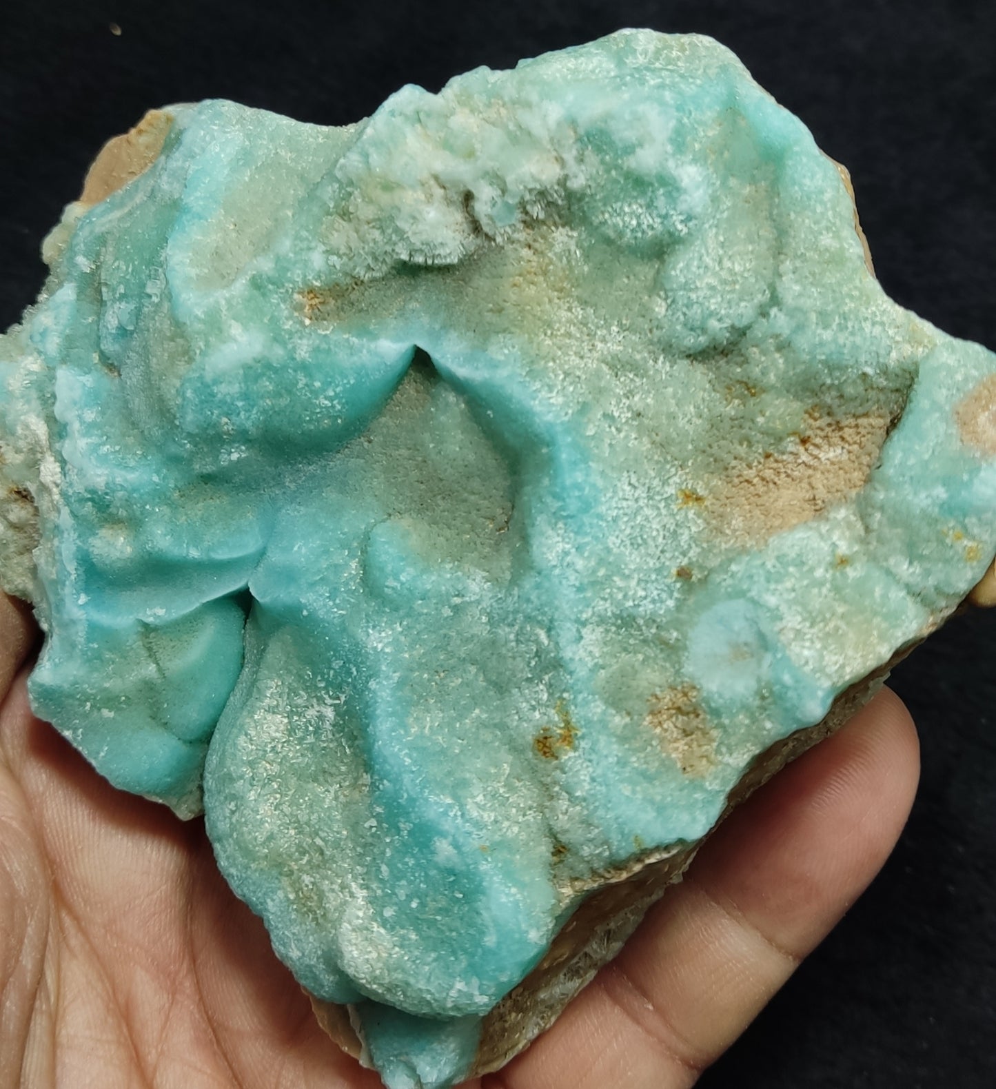 Natural Blue Aragonite 426 grams