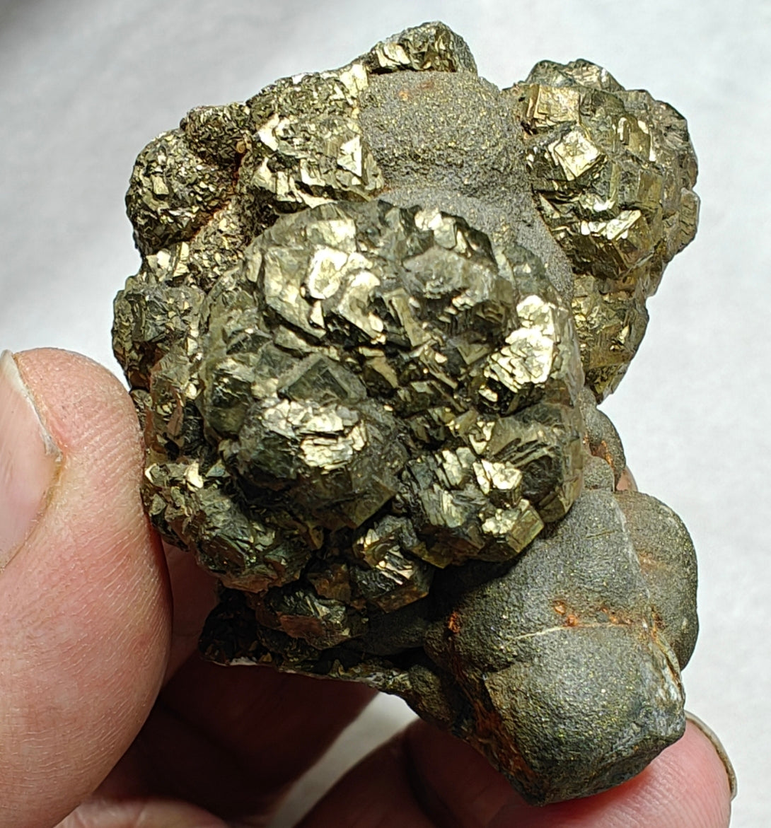 Natural pyrite marcasite specimen 204 grams