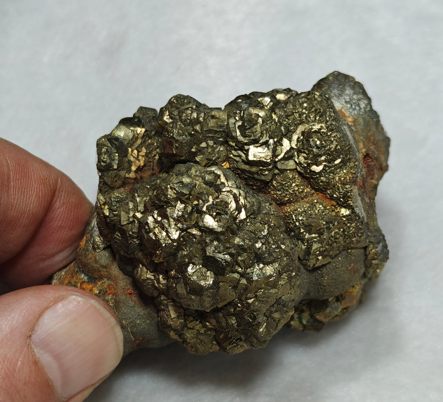 Natural pyrite marcasite specimen 204 grams