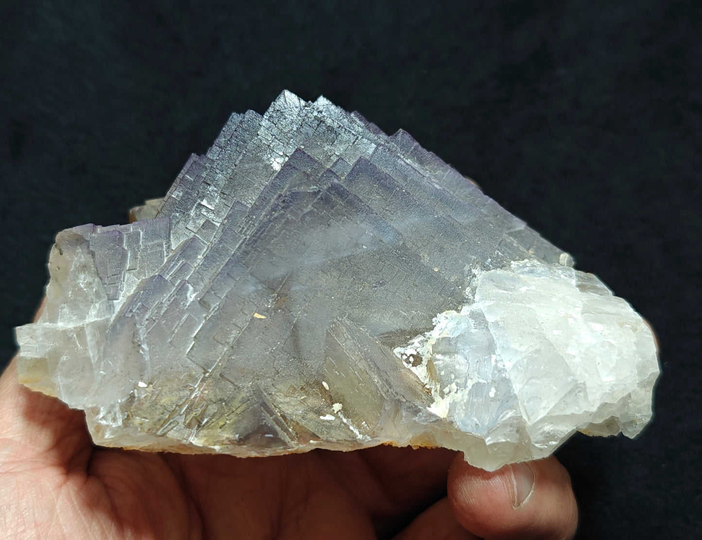 Fluorite crystal like Pyramid 500 grams