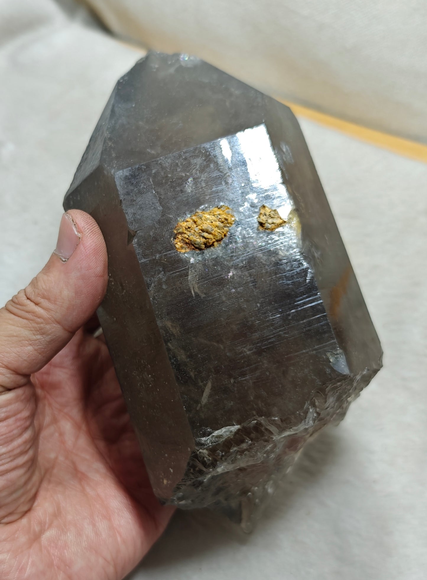 Large smoky Quartz Crystal 1290 grams