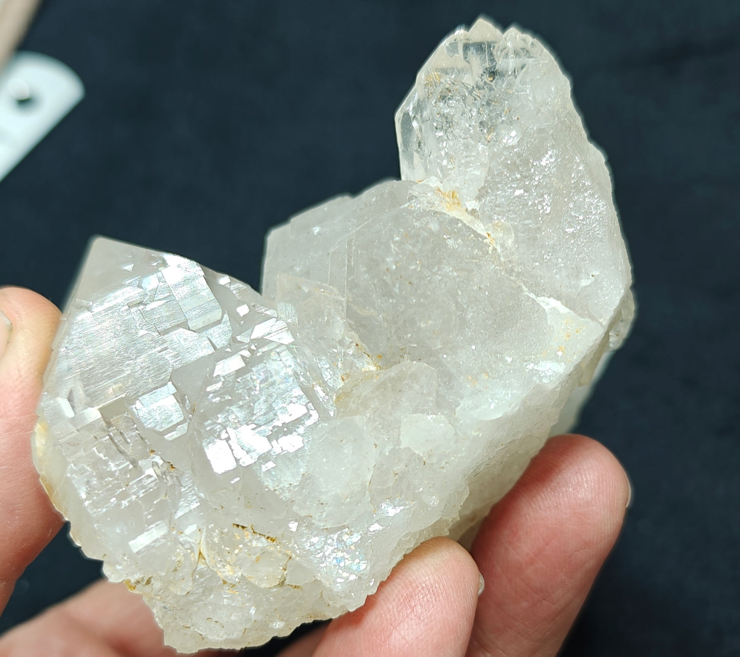 Very unique Elestial Quartz Crystal 425 grams