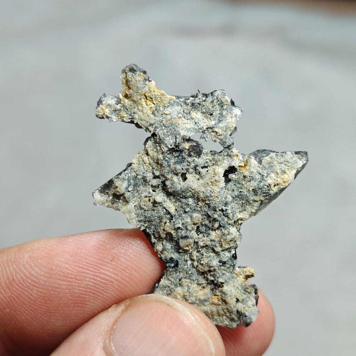 Brookite Quartz thumbnail cluster 6 grams
