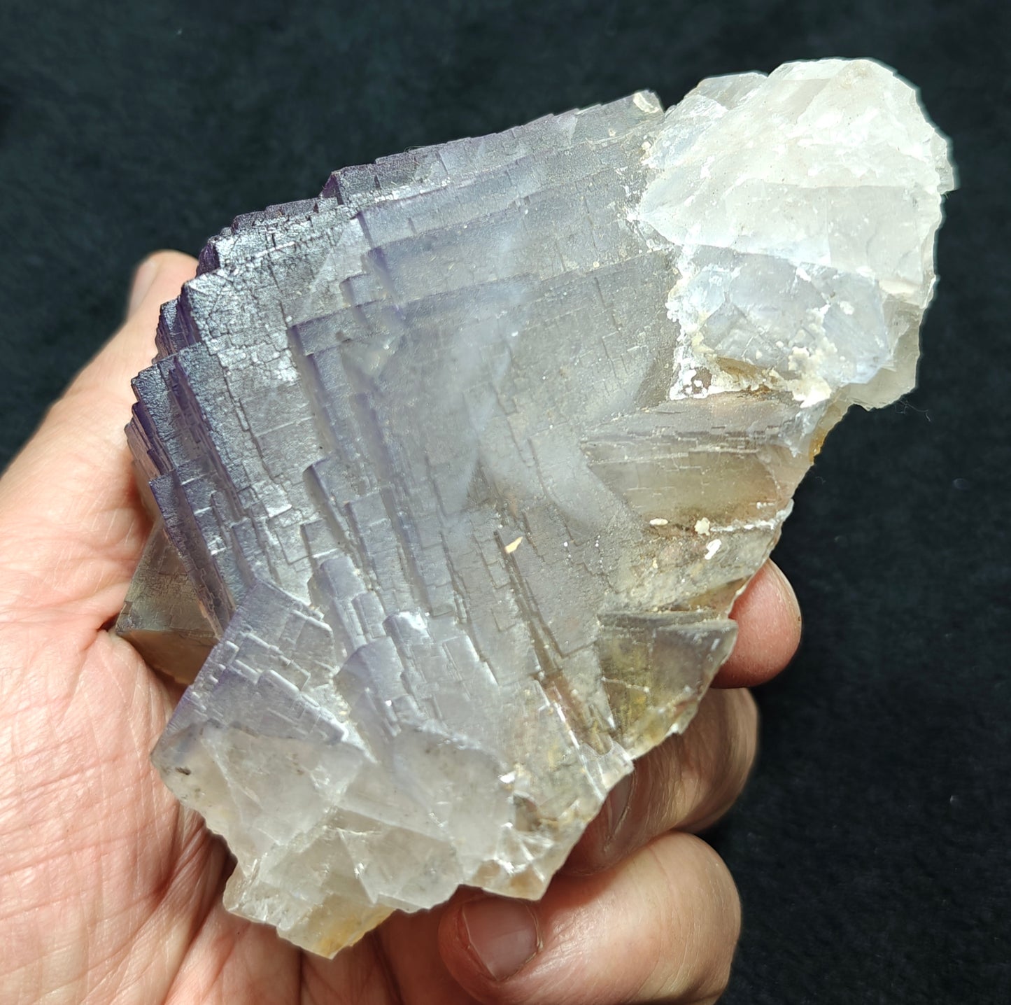 Fluorite crystal like Pyramid 500 grams