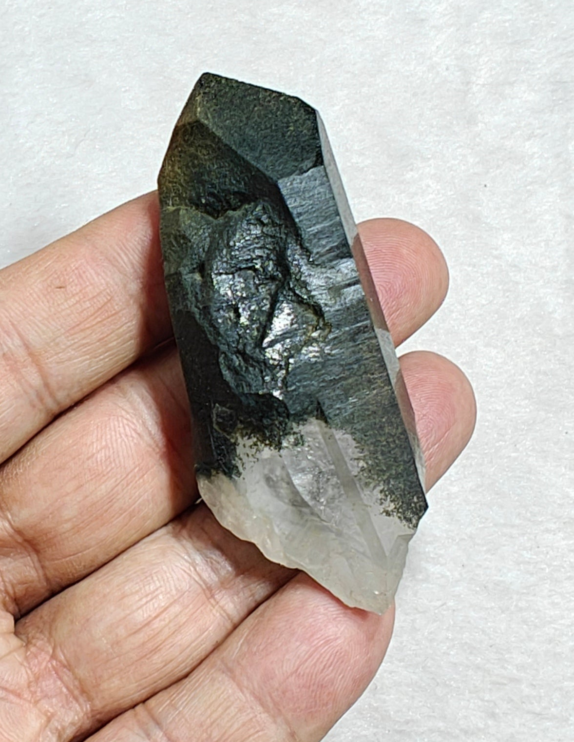 Natural Chlorite Quartz 54 grams