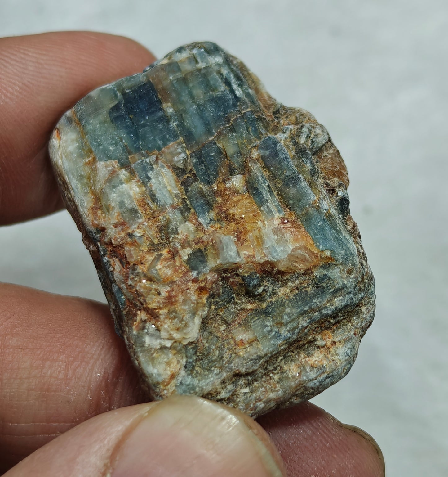 Natural blue kyanite crystal 35 grams