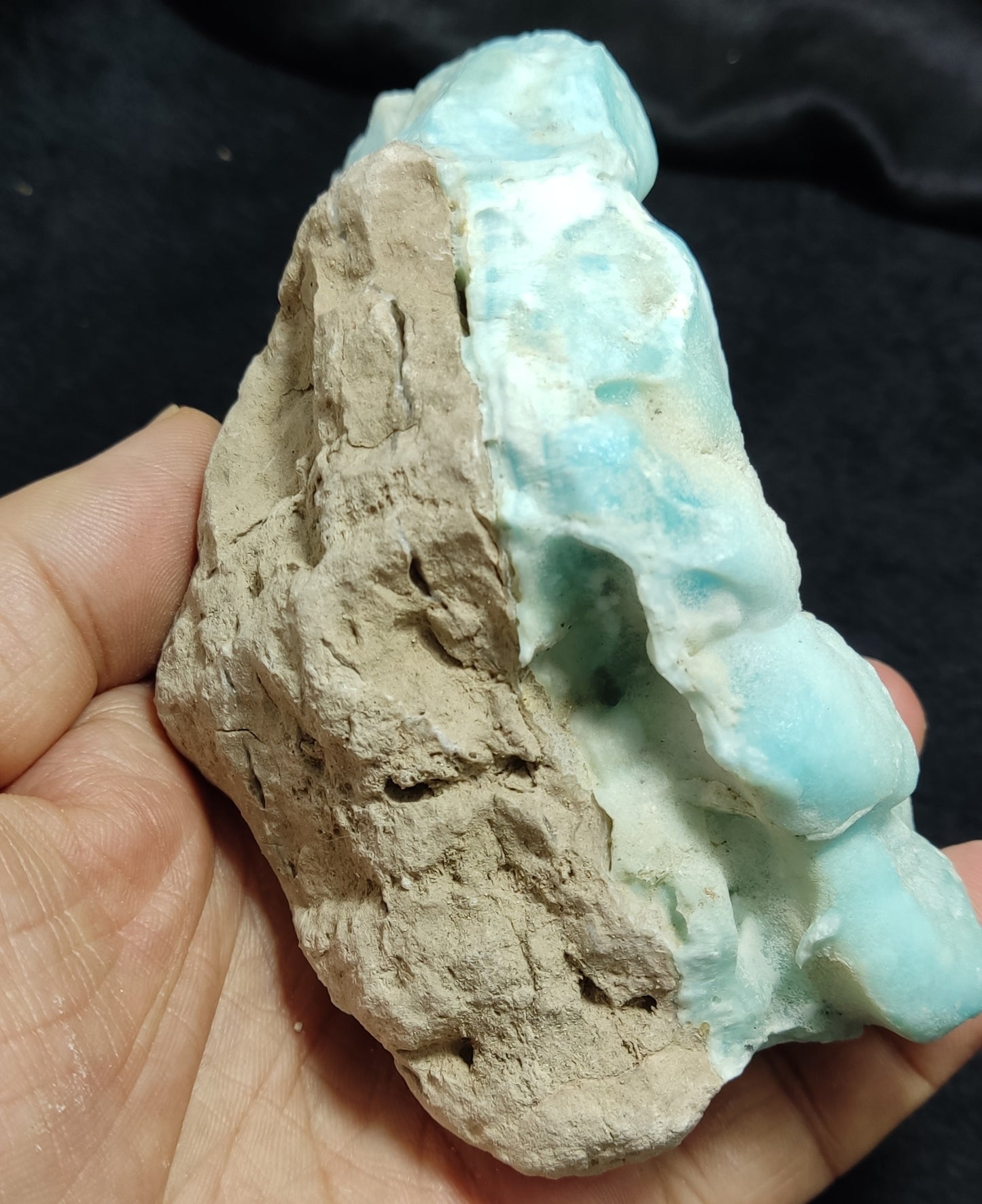 Natural Blue Aragonite 754 grams