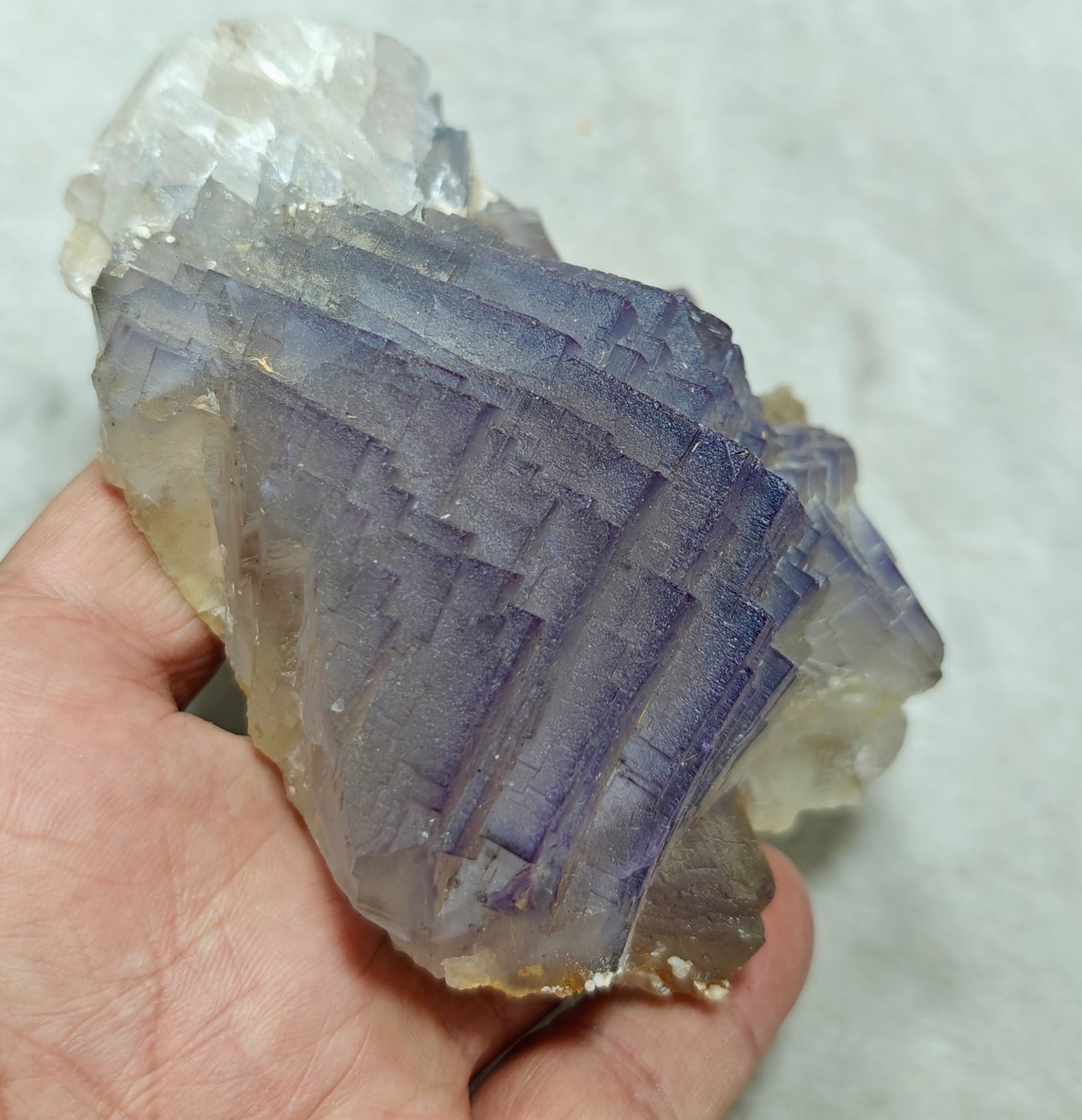 Fluorite crystal like Pyramid 500 grams