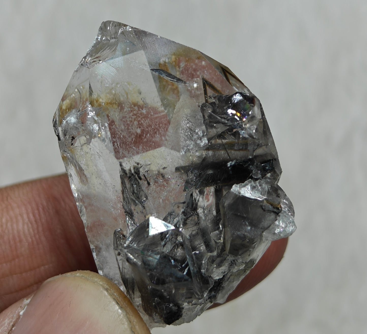 Brookite included Quartz Crystals 23 grams