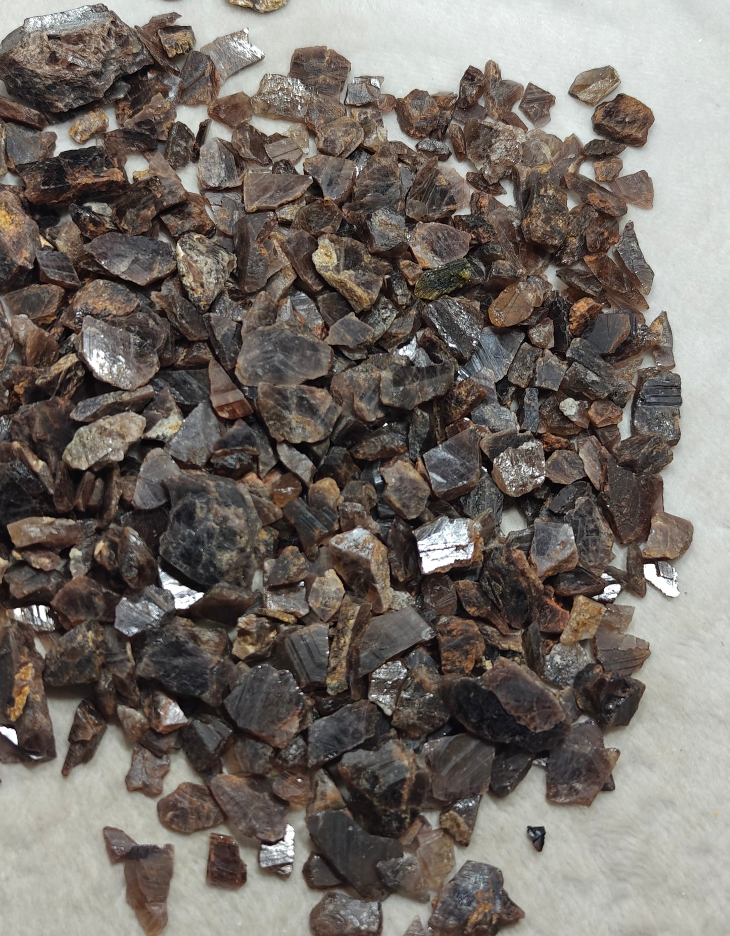 Natural axinite crystals 700 grams