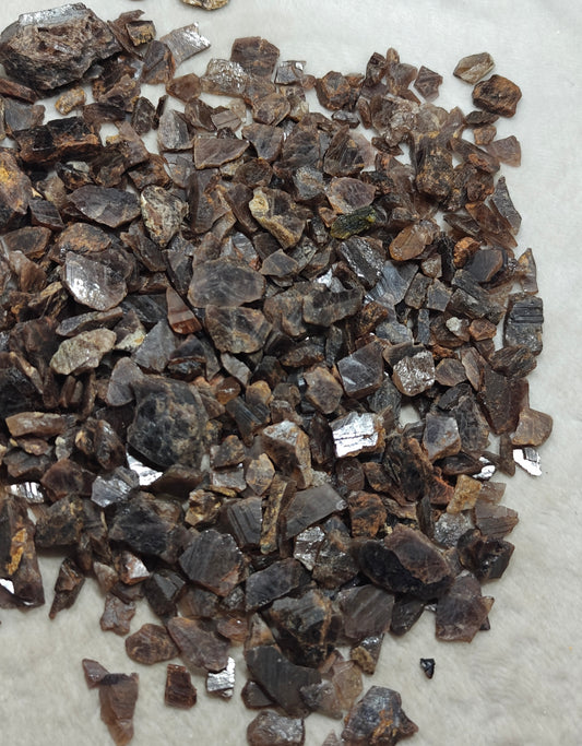 Natural axinite crystals 700 grams