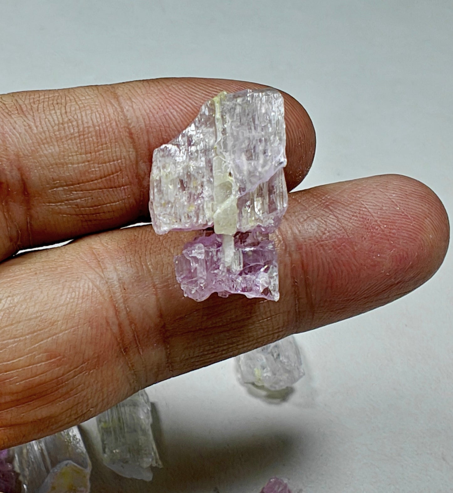 Natural Etched Spodumene (Kunzite Variety) Crystals – Kunar, Afghanistan