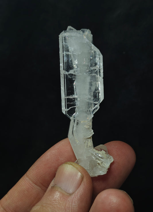 Natural faden quartz crystal 13 grams