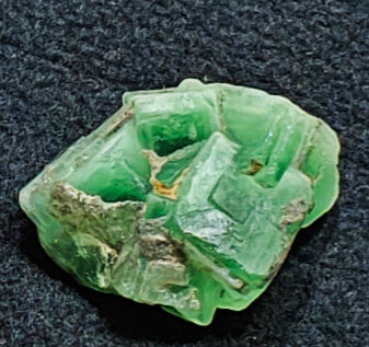 Natural green fluorite 39 grams