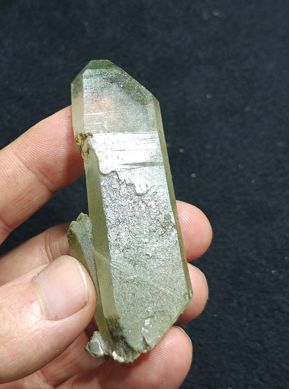 Natural Chlorite Quartz 44 grams