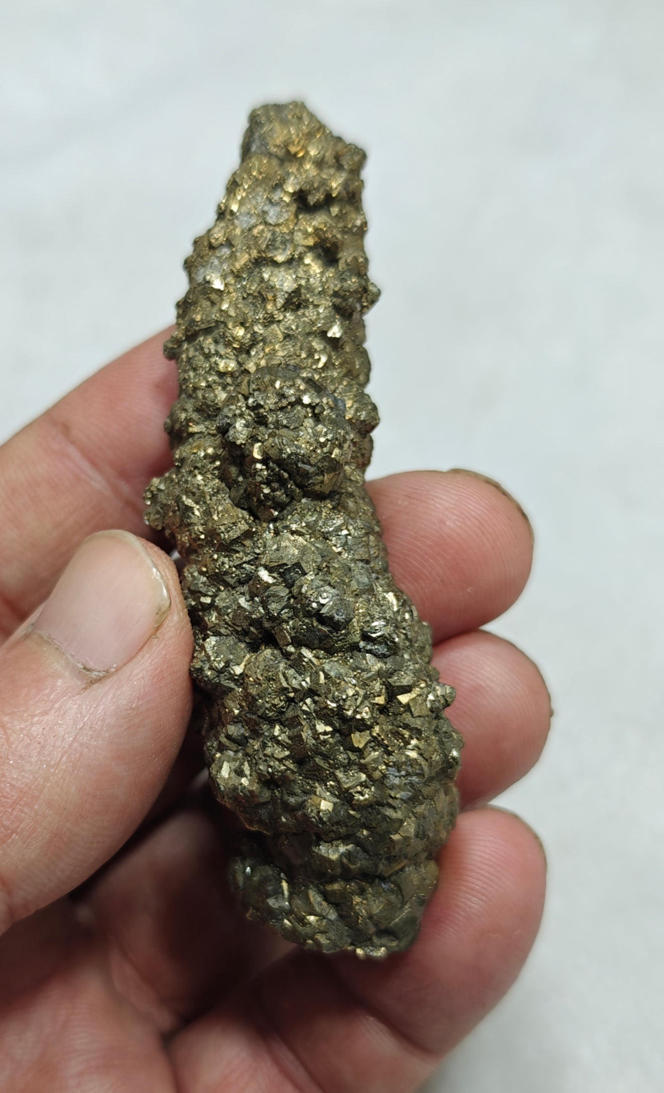 Rocks Gems Minerals Crystals Stones: Natural pyrite specimen 92 grams