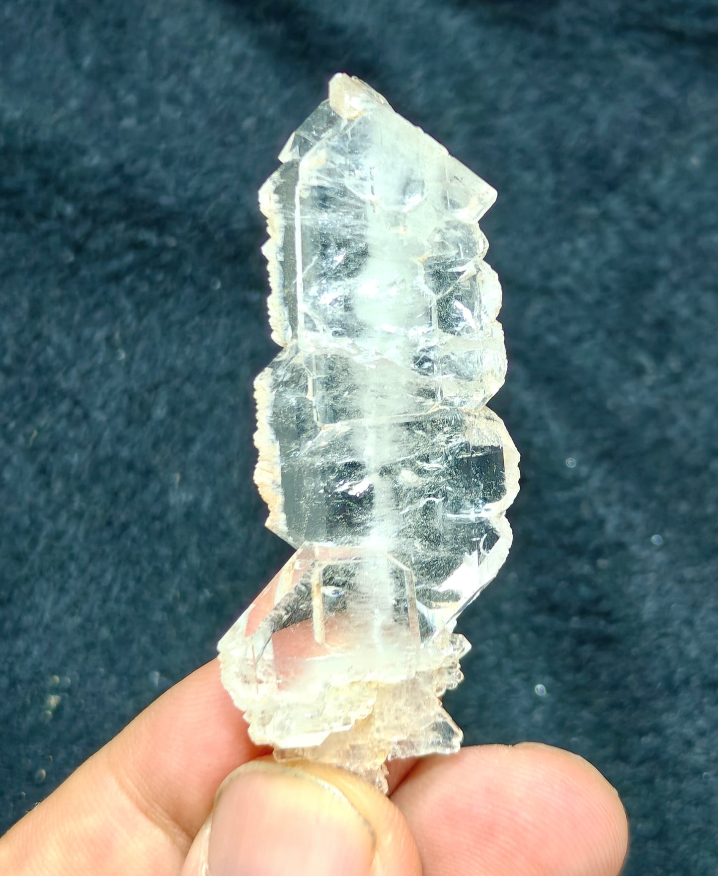 Natural faden quartz crystal 15 grams