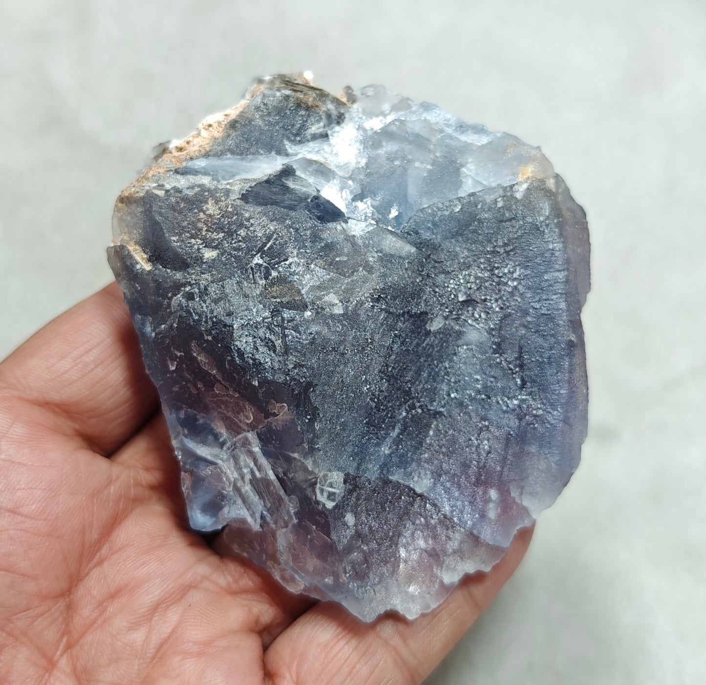 Natural purple Fluorite 289 grams