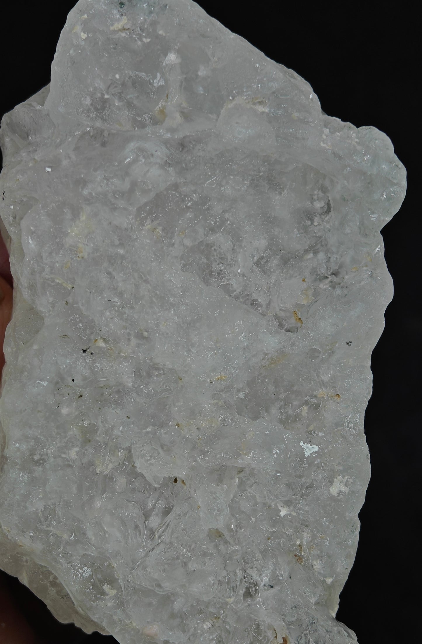 Natural etched pollucite 402 grams