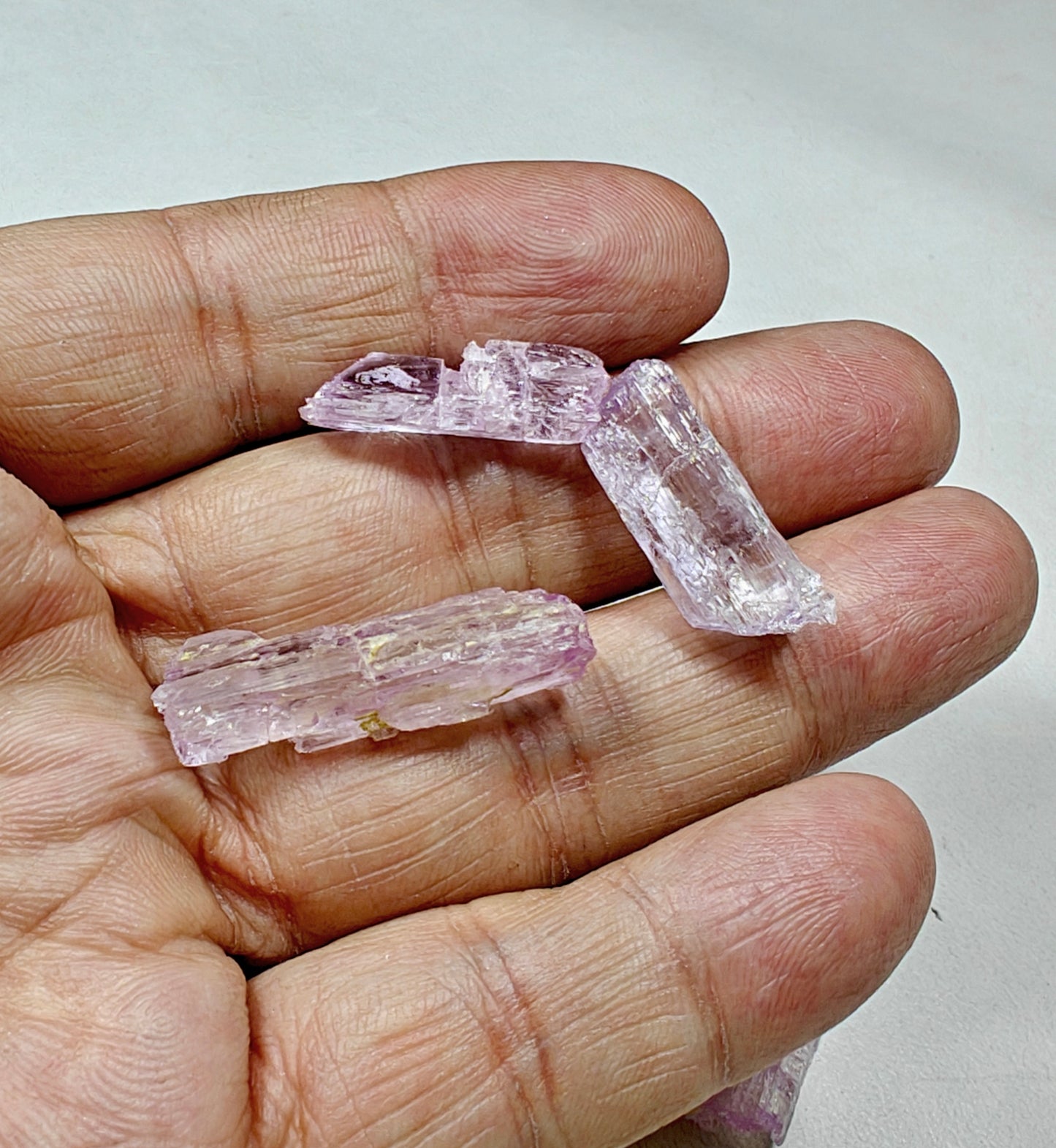 Natural Etched Spodumene (Kunzite Variety) Crystals – Kunar, Afghanistan