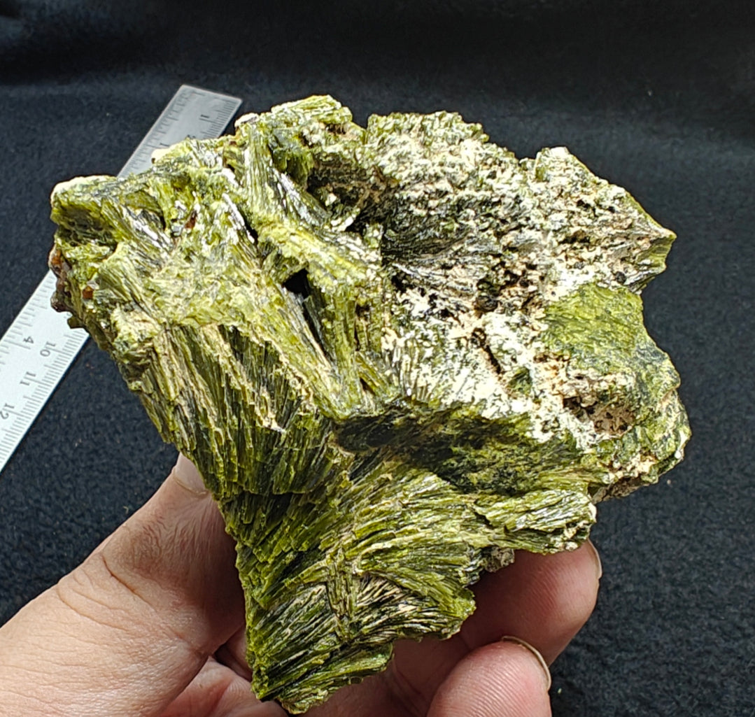 Natural Epidote cluster spray like formation 342 grams