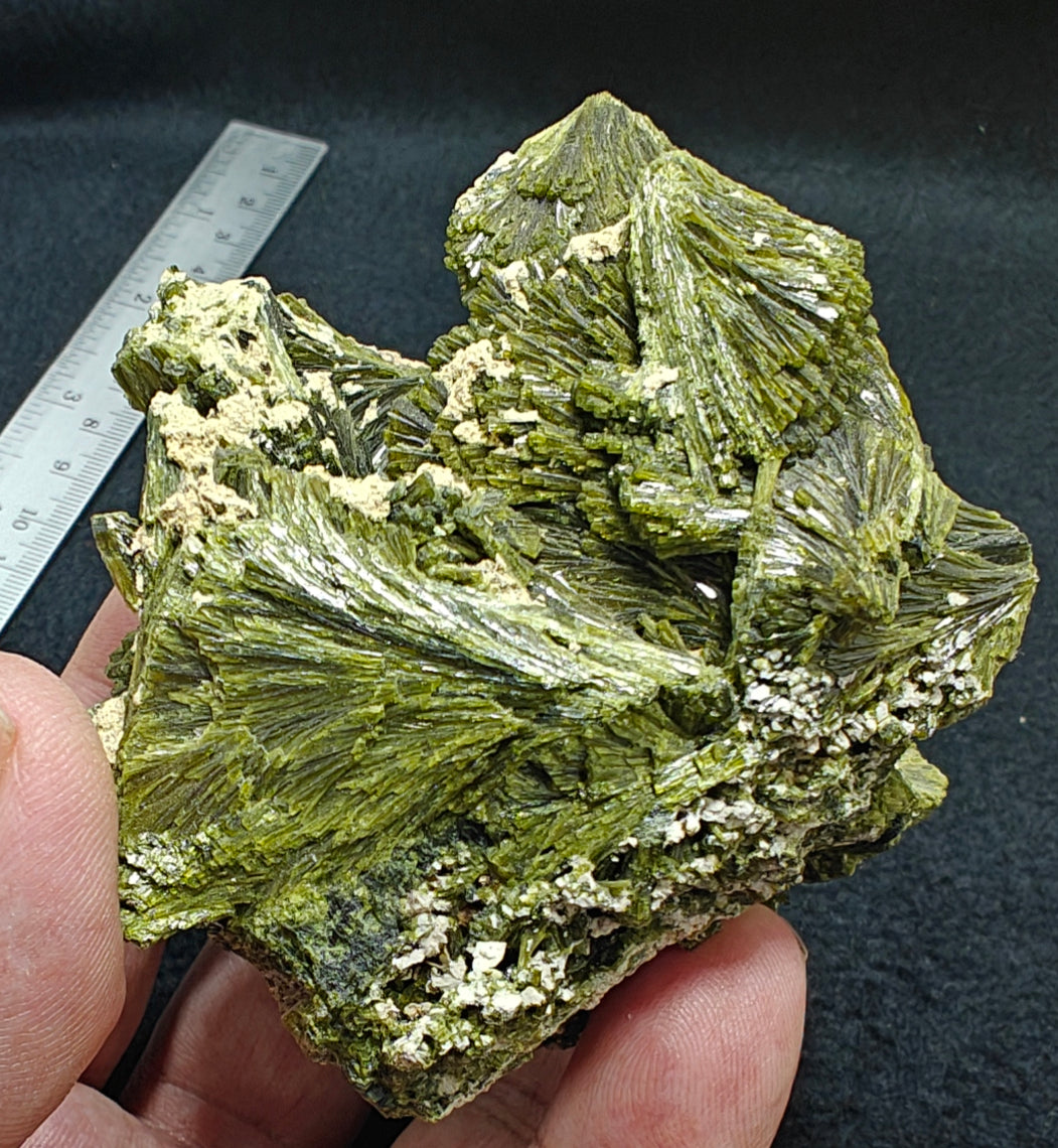 Natural Epidote cluster spray like formation 342 grams