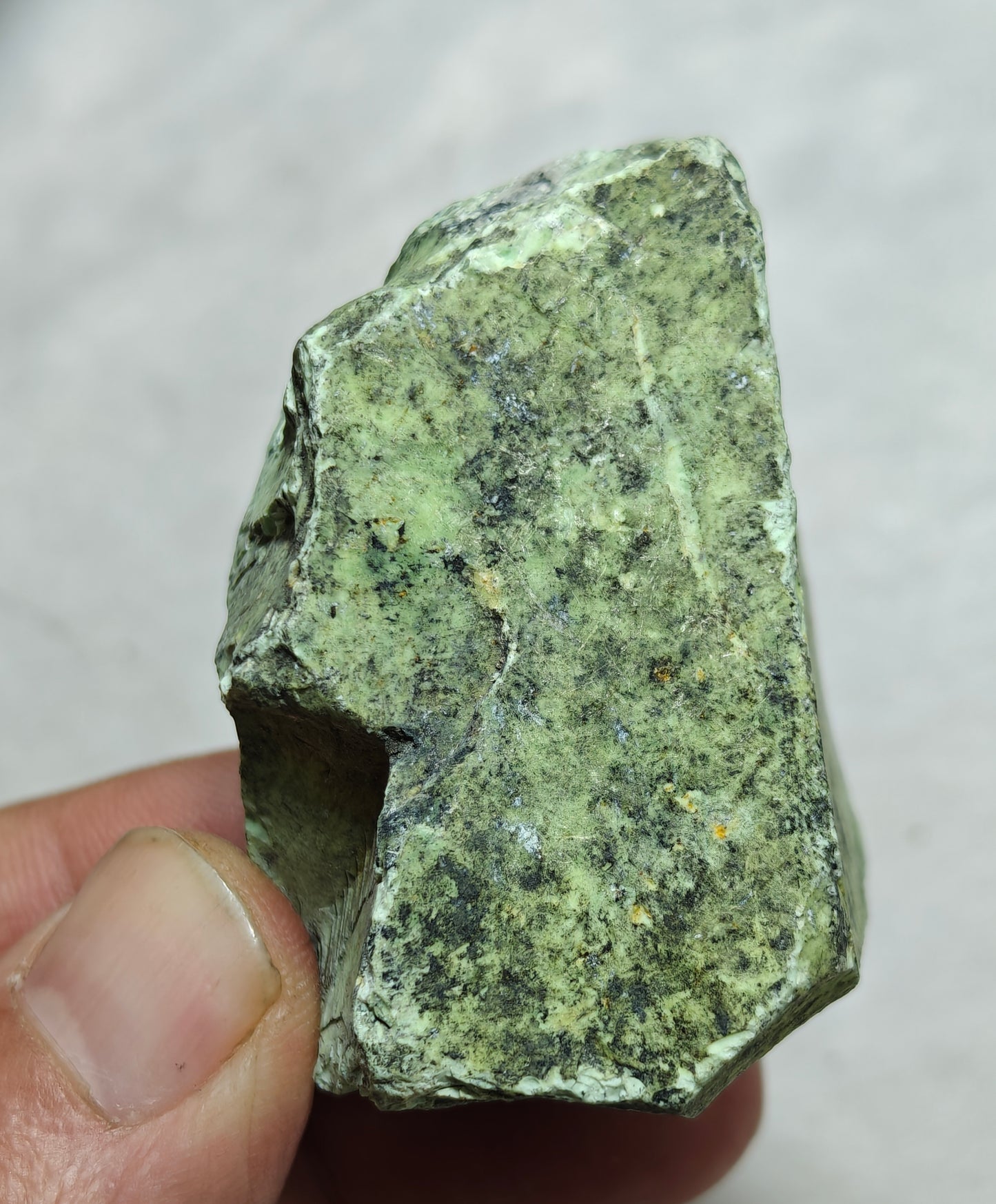 Natural green variscite chunk 101 grams