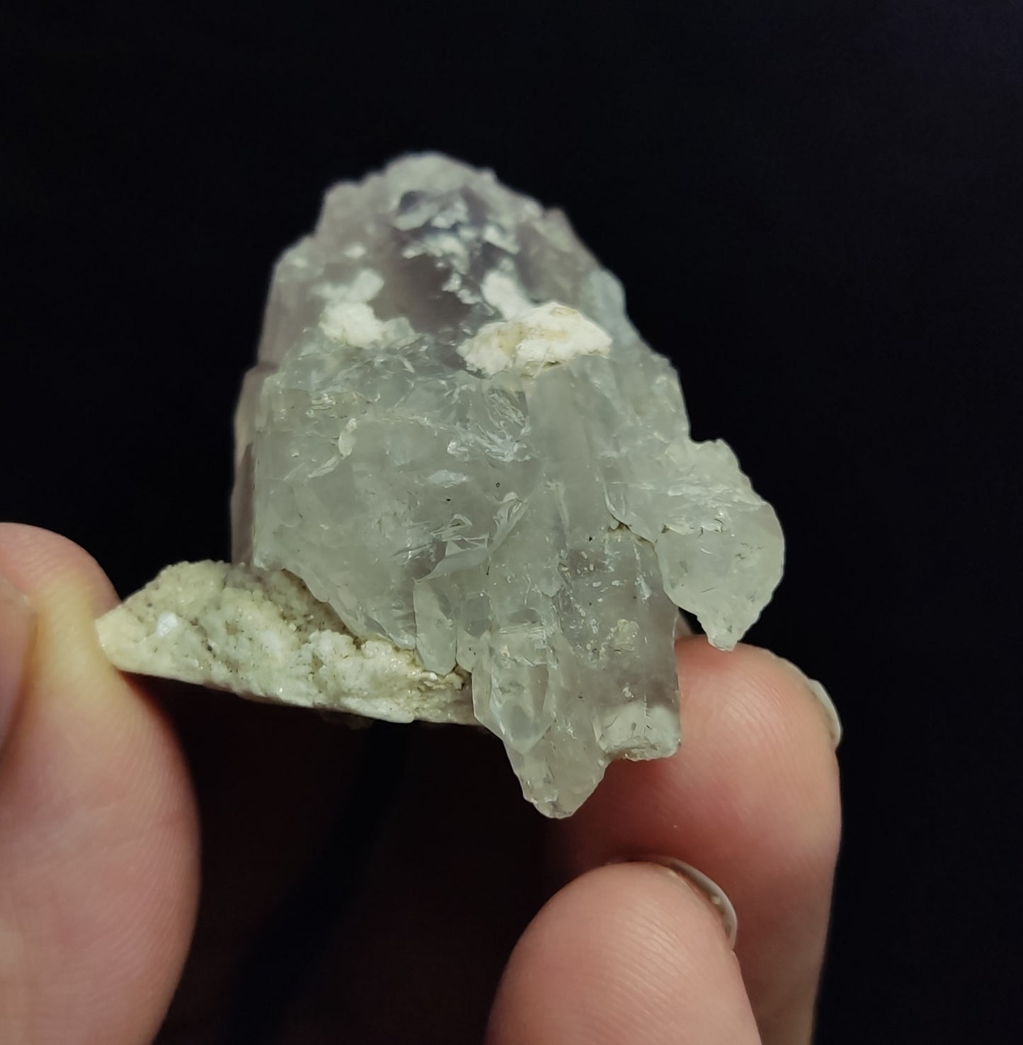 Natural Fully Etched Smoky Double Terminated Quartz Crystal 45 grams