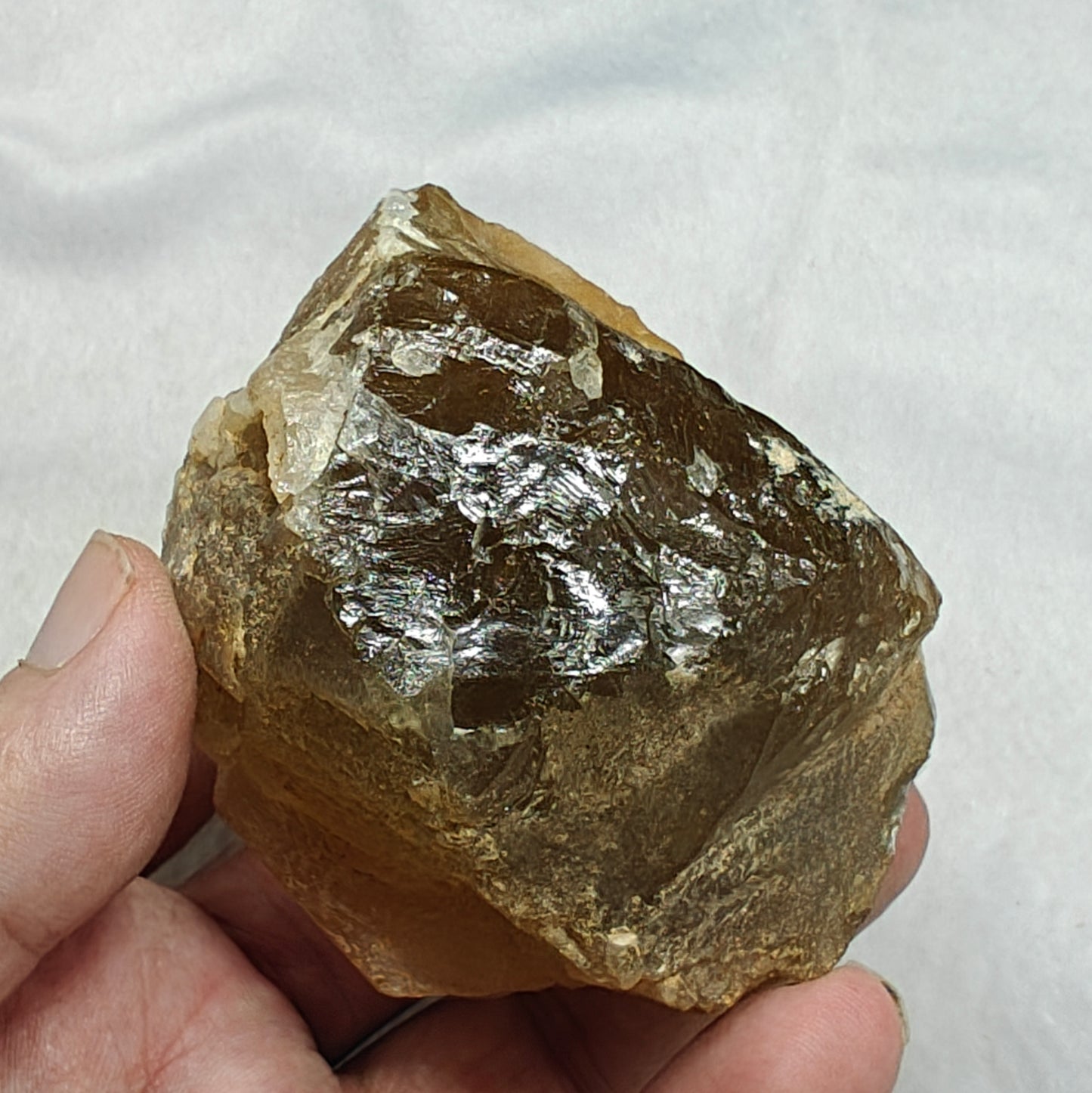 An amazing Astrophyllite Quartz Crystal 349 grams