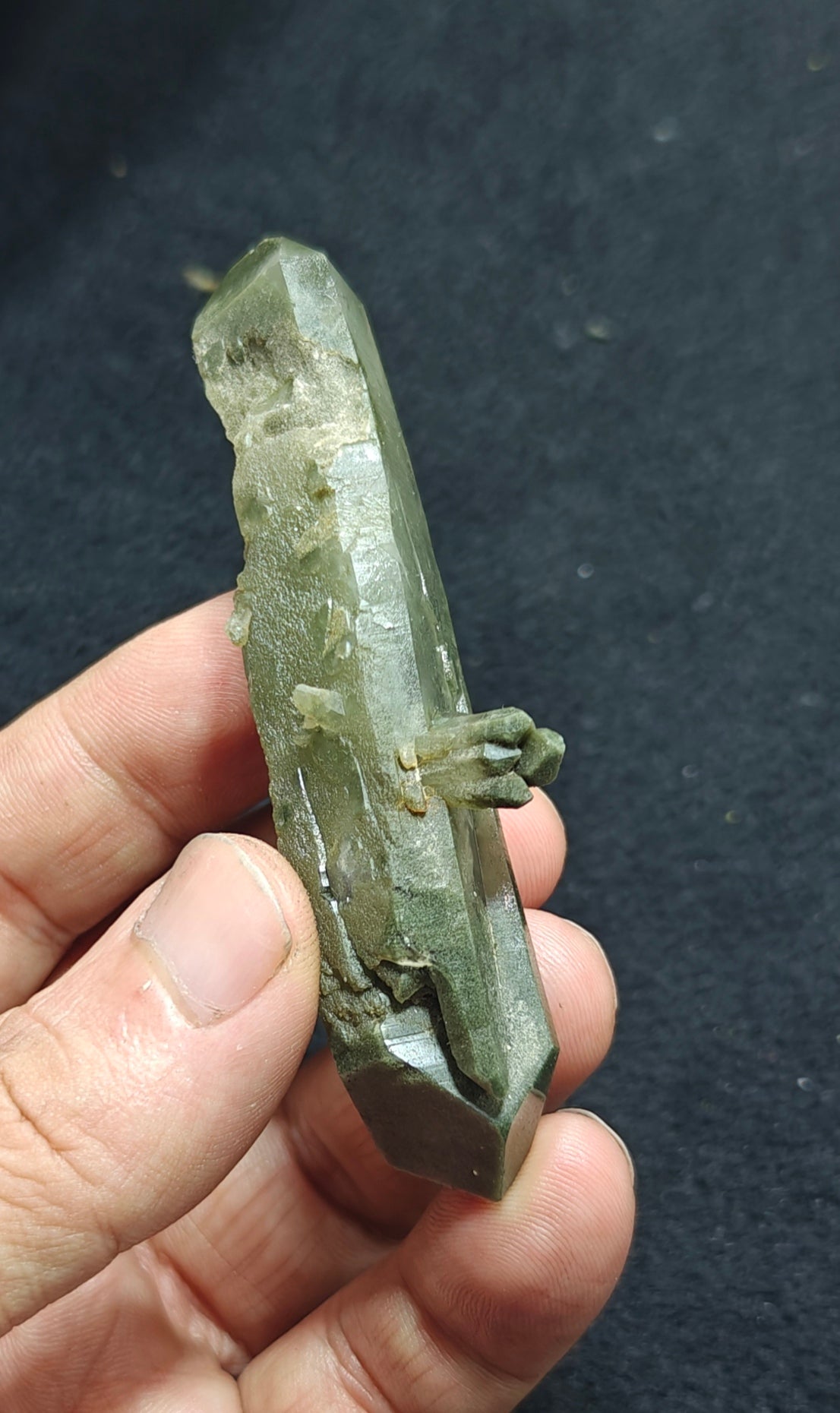 Natural Chlorite Quartz 51 gram