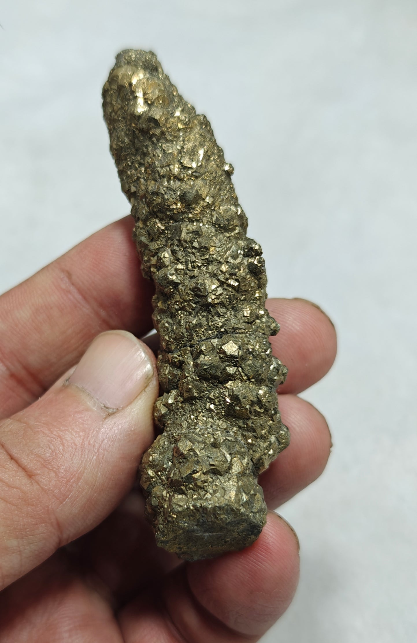 Rocks Gems Minerals Crystals Stones: Natural pyrite specimen 92 grams