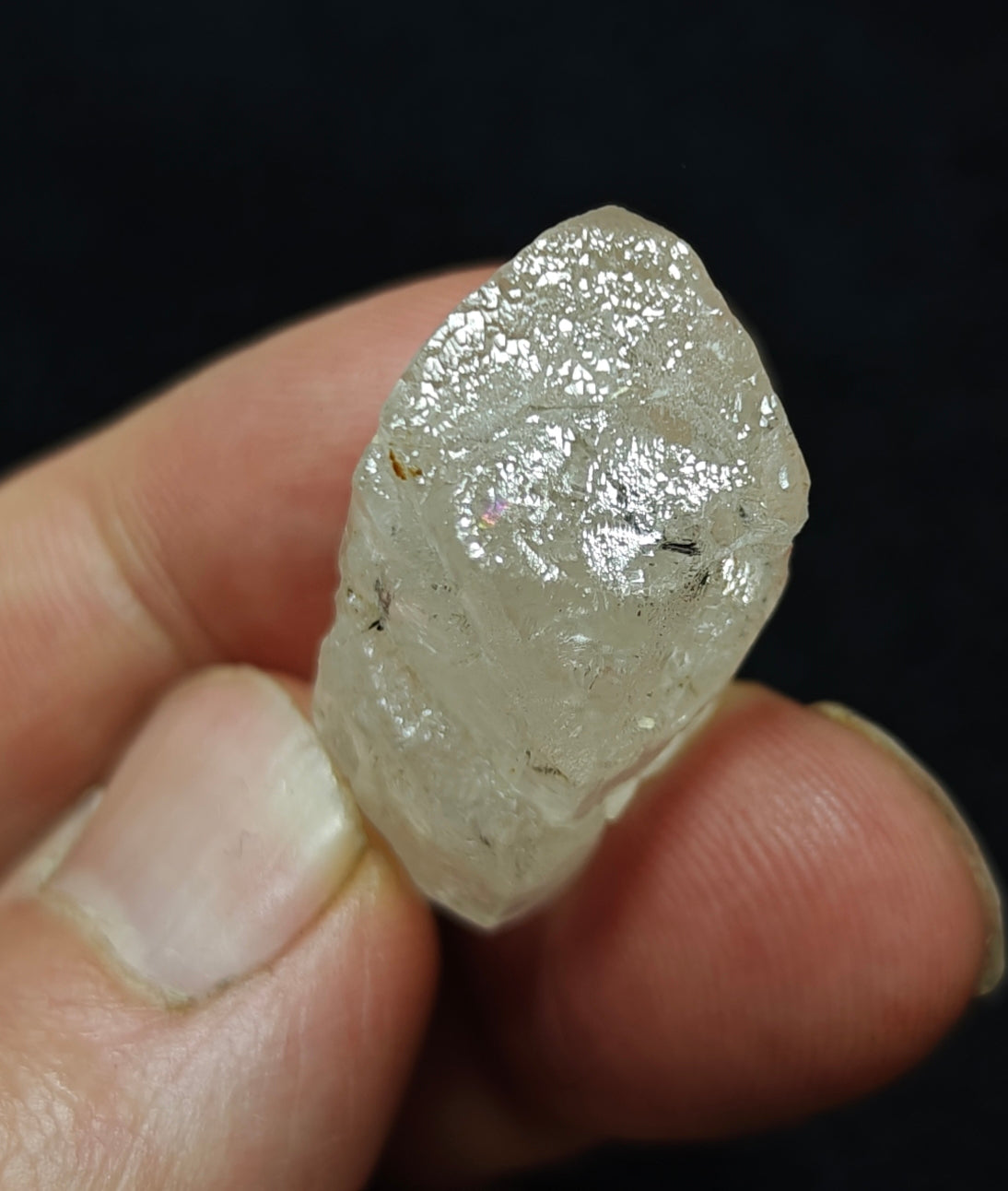 Double terminated topaz crystal 15 grams