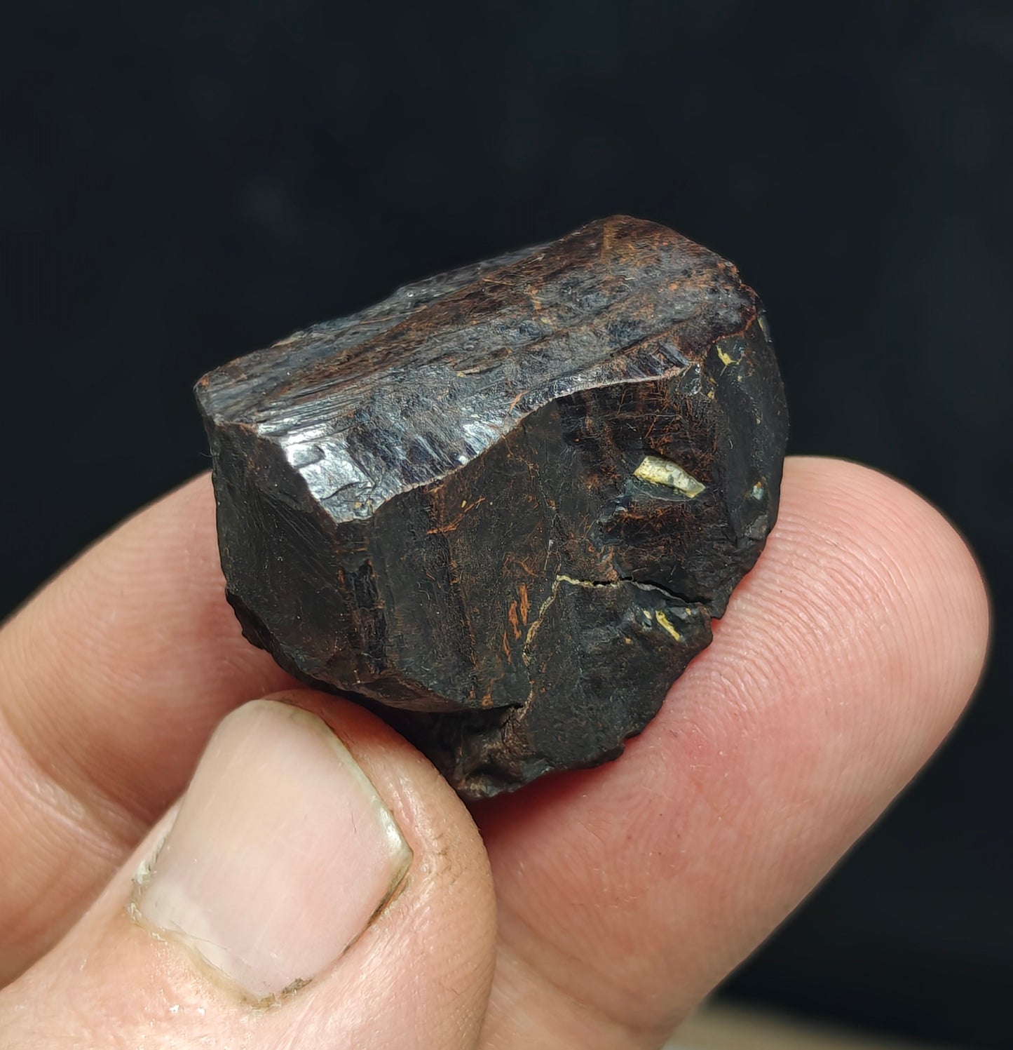 Natural mangano rare tantalite 24 grams