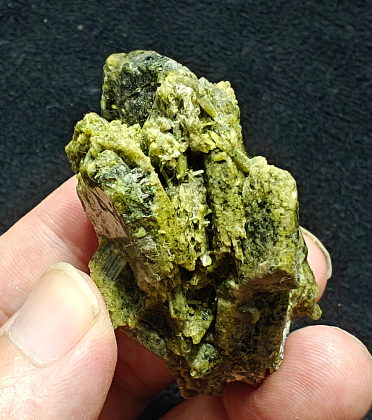 Natural Epidote cluster 78 grams