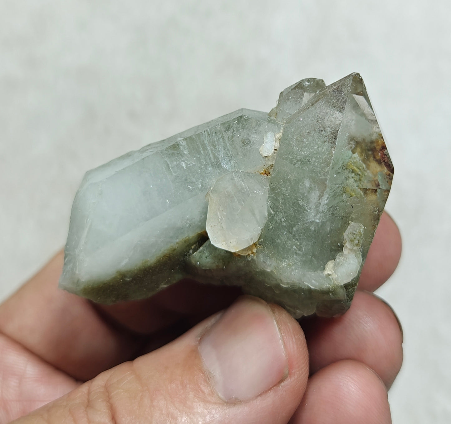 Natural Chlorite Quartz crystal 51 grams