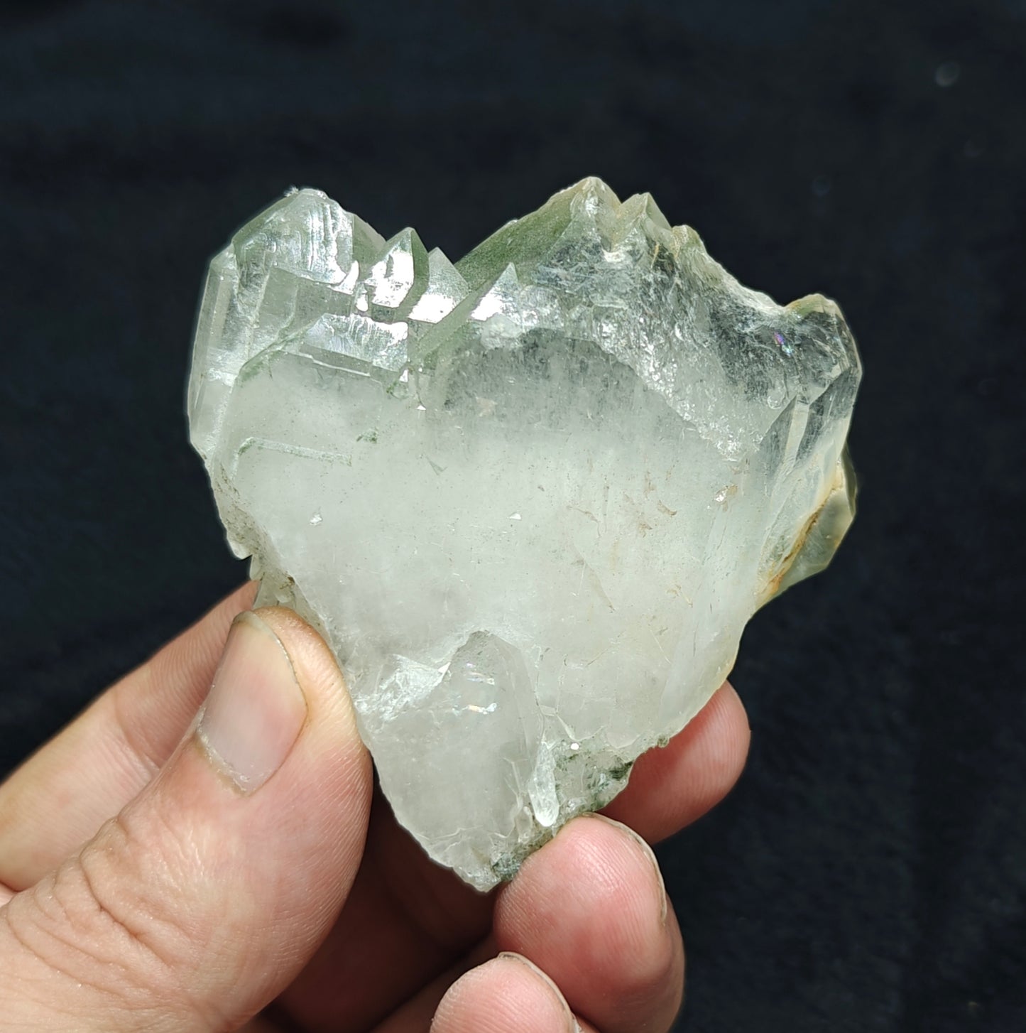 Natural terminated Chlorite Quartz 118 grams