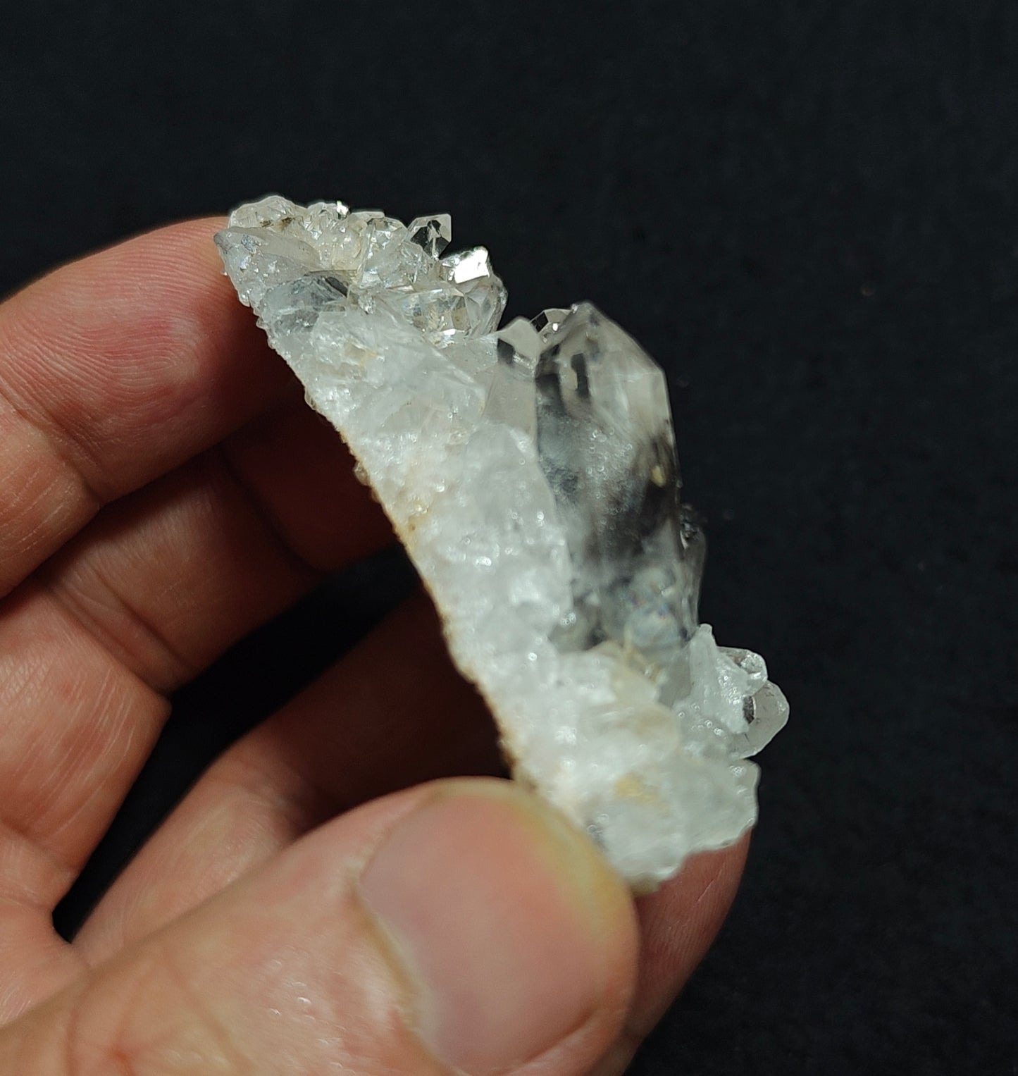 Terminated brookite Quartz Crystals specimen 62 grams