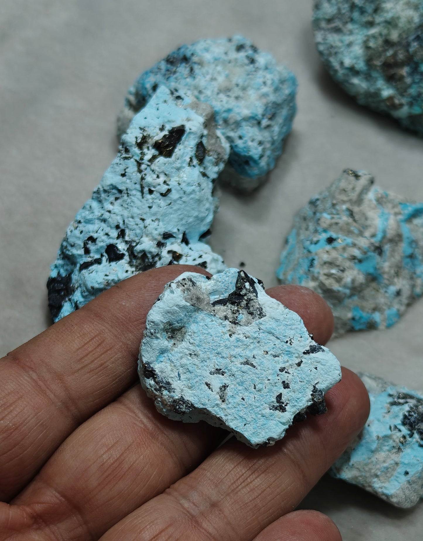 Lot of Natural turquoise 1 kg