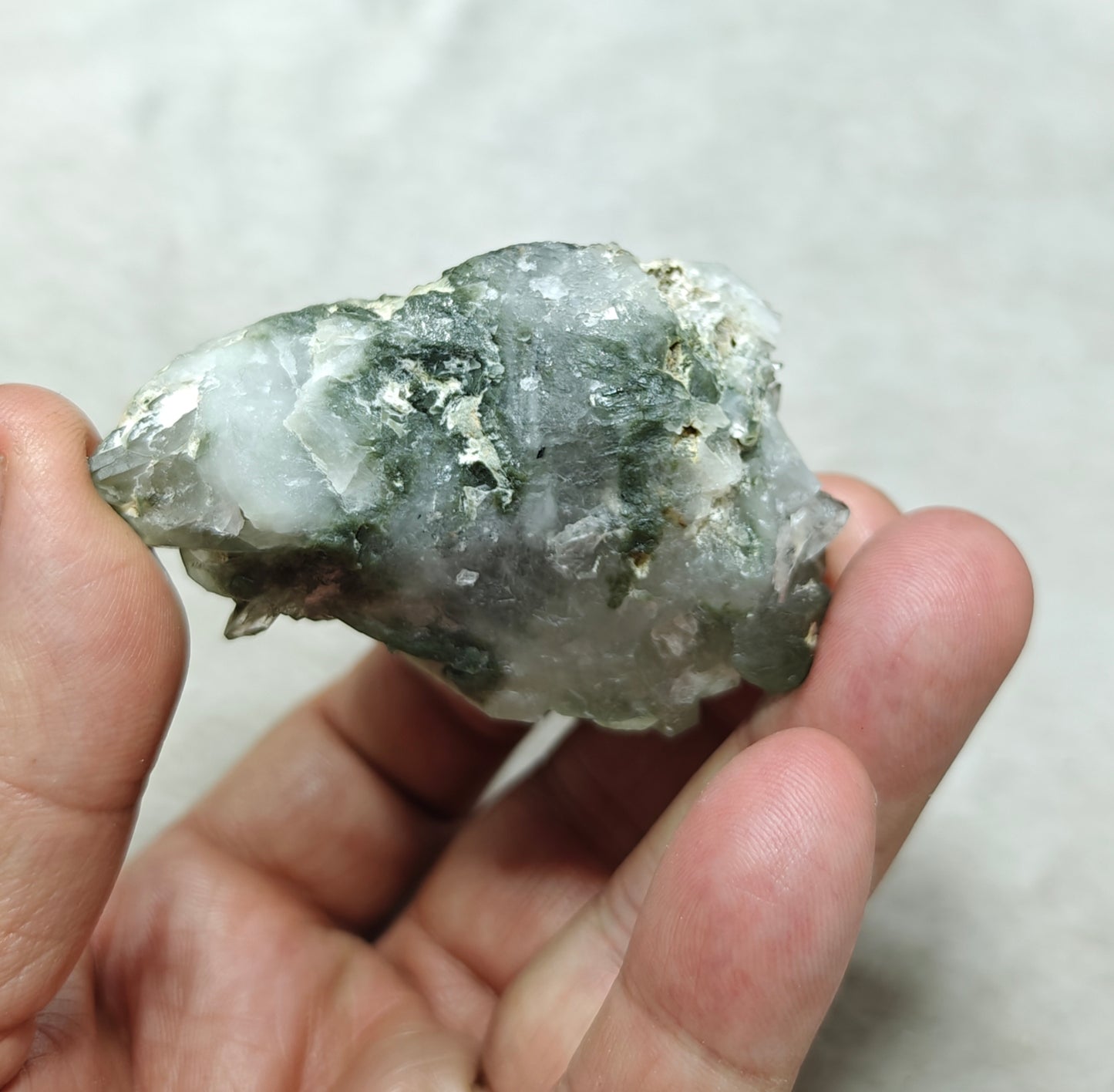 Natural Chlorite Quartz 102 grams