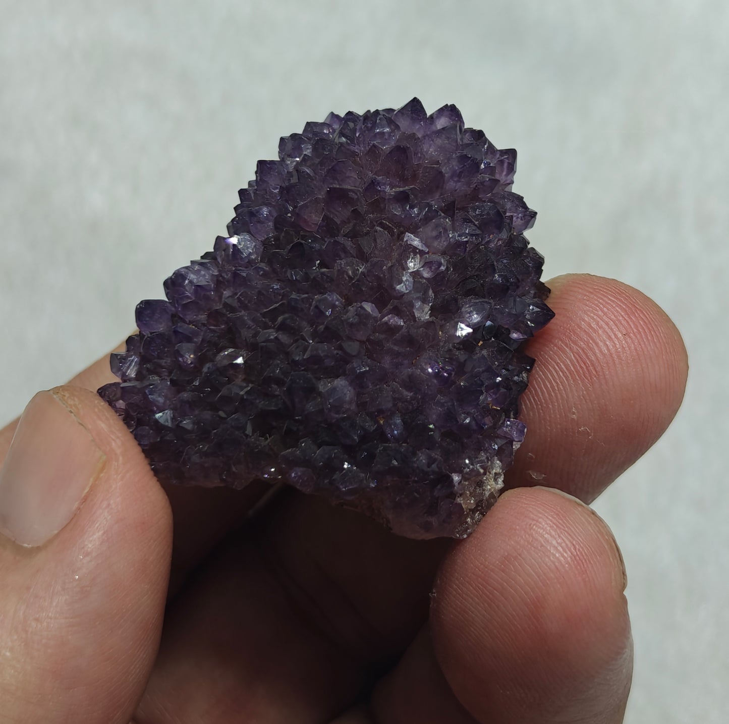 Natural Drusy Amethyst crystals Cluster 40 grams