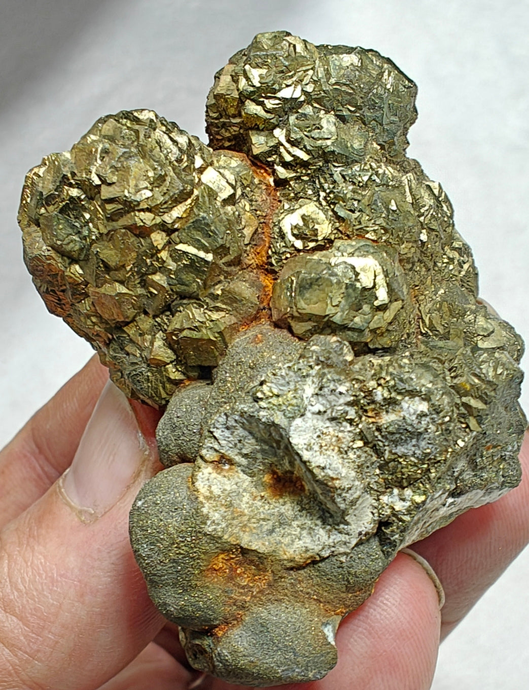 Natural pyrite marcasite specimen 204 grams