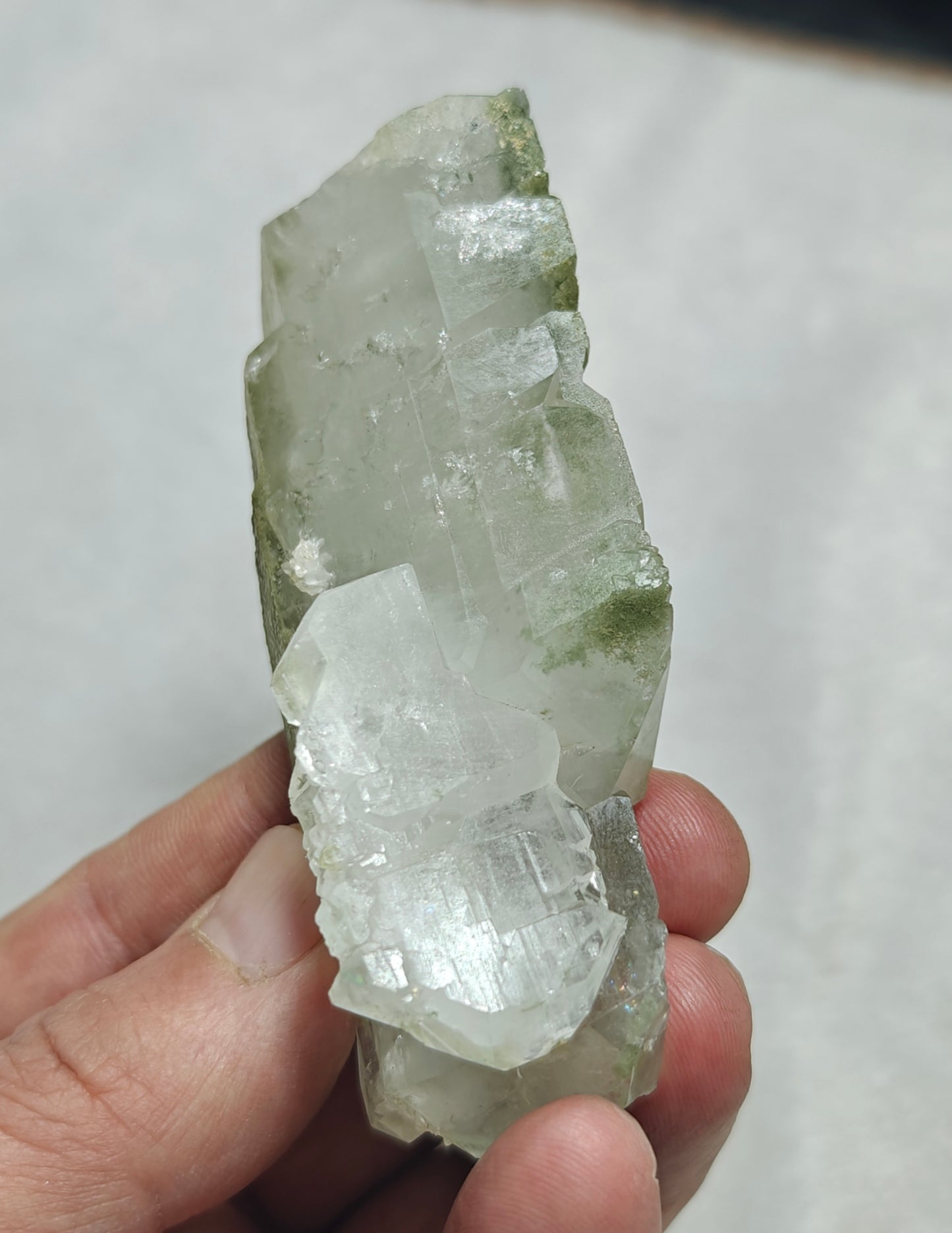 Faden/Chlorite Quartz Crystal 127 grams