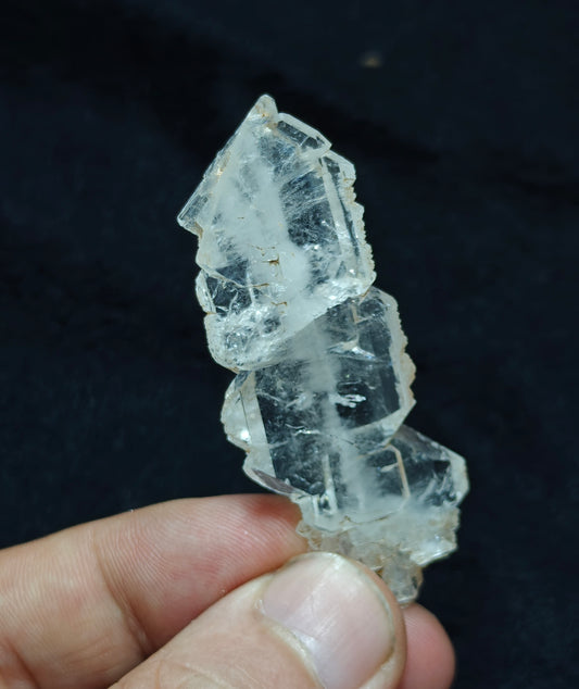 Natural faden quartz crystal 15 grams