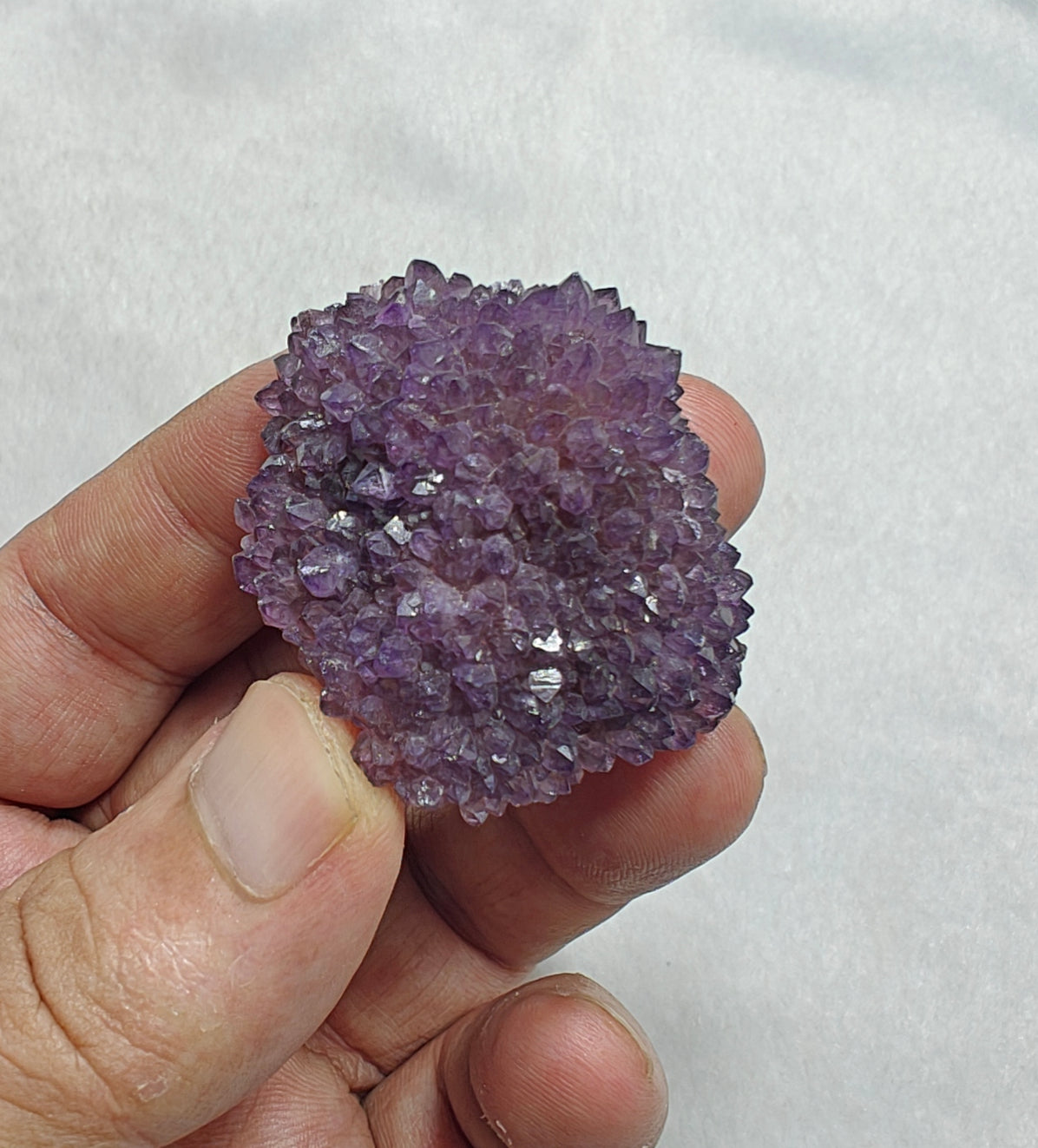 Natural Drusy Amethyst crystals Cluster 40 grams