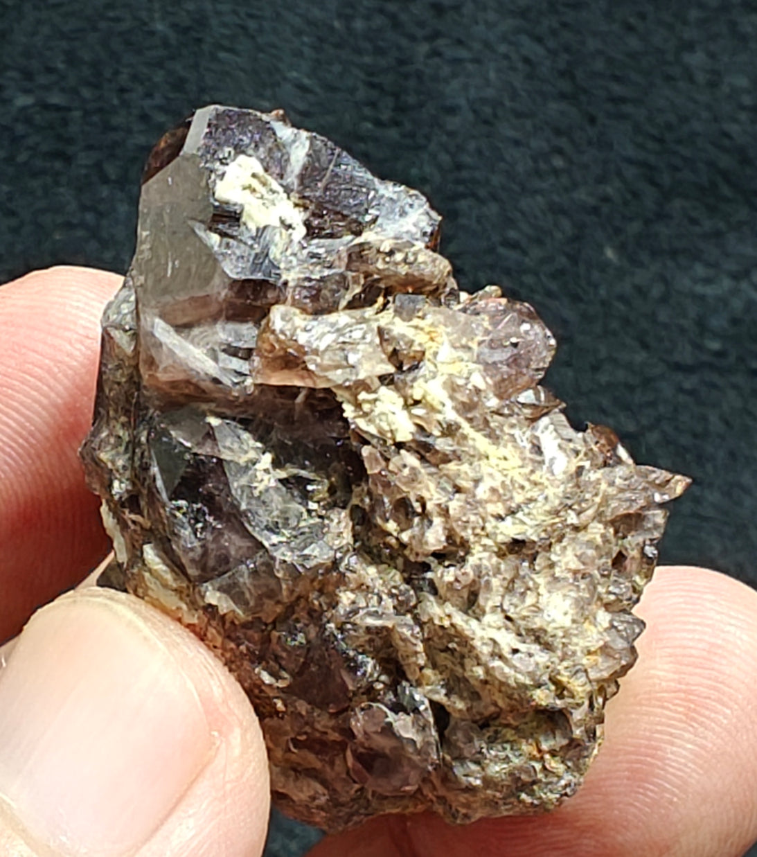 Natural axinite specimen 44 grams